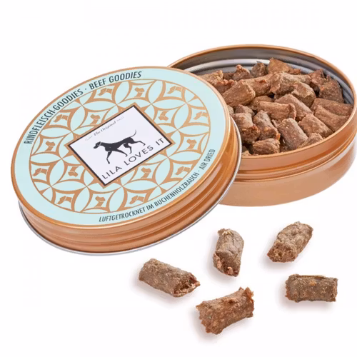 Lila Loves It: Hundgodis Torkat och rökt Nötkött 60 gr