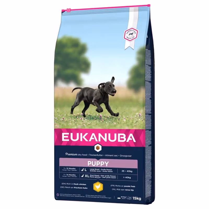 Eukanuba Dog Puppy Large Breed Chicken 3 kg/15 kg/18 kg