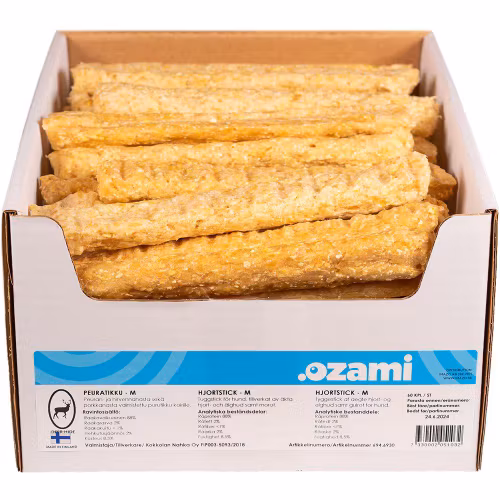 OZAMI Ekologiska hjortsticks Medium 20cm