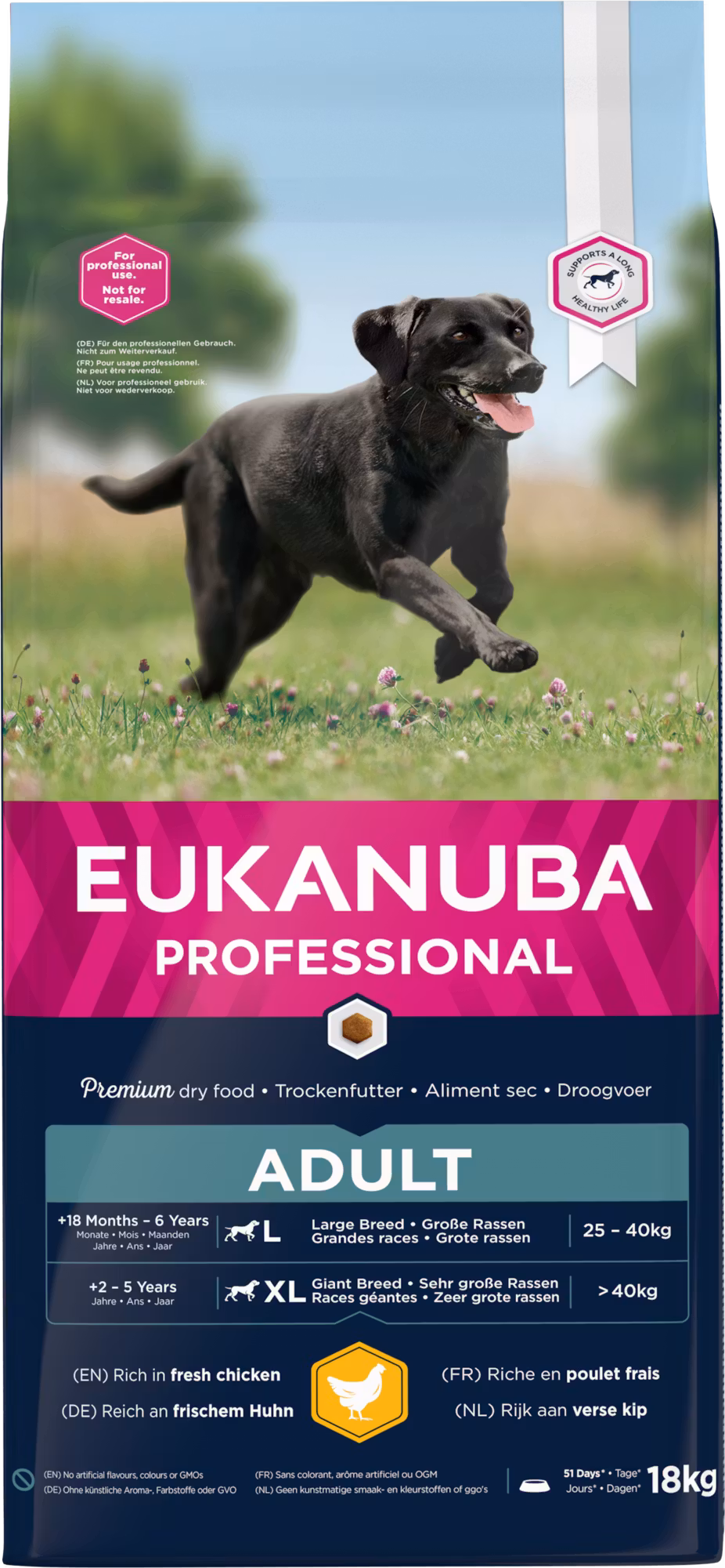 Eukanuba Dog Adult Large Breed Chicken 15 kg/18 kg
