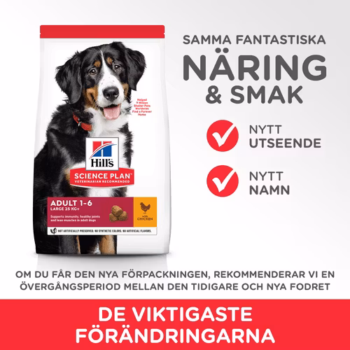 HILL'S SCIENCE PLAN Large Breed Adult med Kyckling(12 kg)