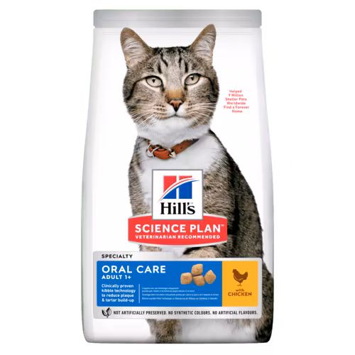 HILL'S SCIENCE PLAN Oral Care Adult med Kyckling (1,5 kg)