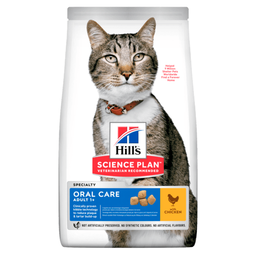 HILL'S SCIENCE PLAN Oral Care Adult med Kyckling (1,5 kg)