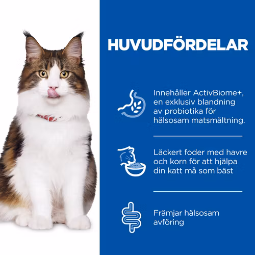 HILL'S SCIENCE PLAN Perfect Digestion Adult 1+ med Kyckling & Råris.1,5 kg/3 kg/7 kg)