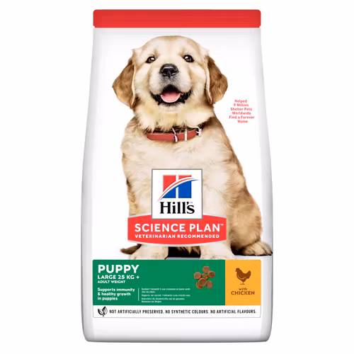 HILL'S SCIENCE PLAN Large Breed Valpfoder med Kyckling (12 kg)