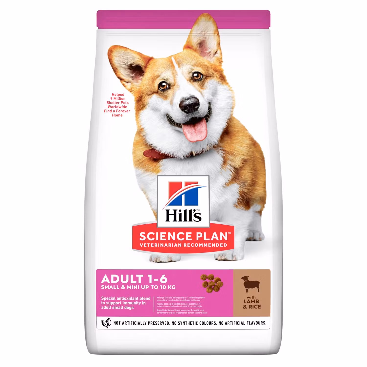 HILL'S SCIENCE PLAN Small & Mini Adult med Lamm & Ris (1,5 kg/ 6 kg)
