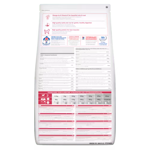 HILL'S SCIENCE PLAN Medium Adult med Lamm & Ris (2,5 kg & 12 kg)