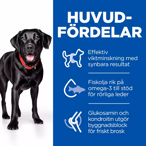 HILL'S SCIENCE PLAN Perfect Weight & Active Mobility Large Breed Adult med kyckling (12 kg)