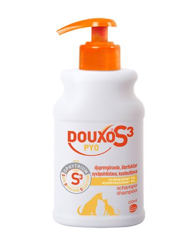 Douxo S3 Pyo Schampo - djuprengör oren hud 200 ml