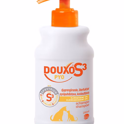 Douxo S3 Pyo Schampo - djuprengör oren hud 200 ml