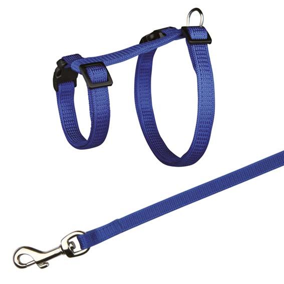Kaninsele+koppel ställbar 25-44cm/10mm, 1,25m