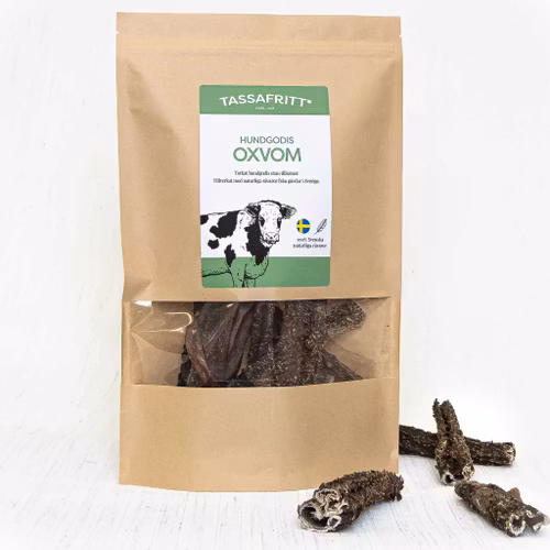 TassaFritt Svenskt Hundgodis Oxvom
