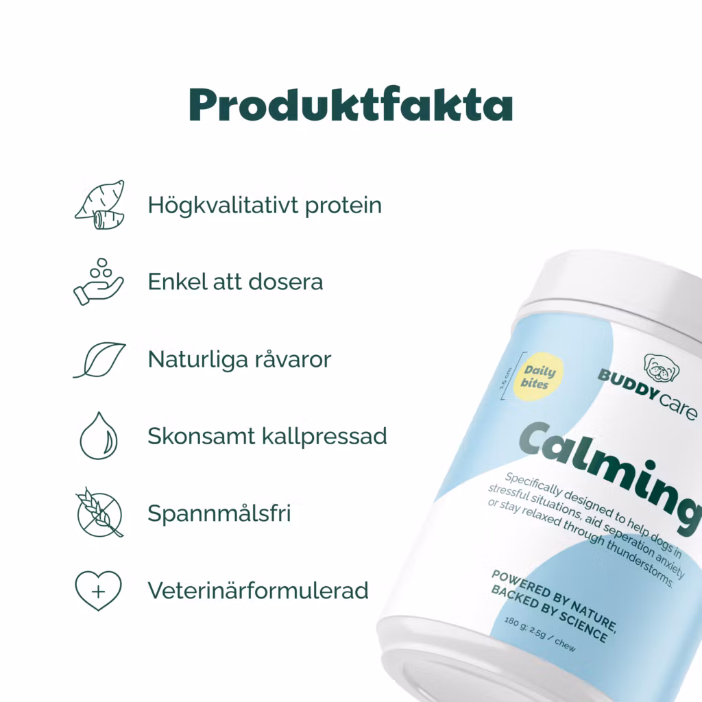 Buddycare Calming Chews- lugnande - 72 tuggbitar