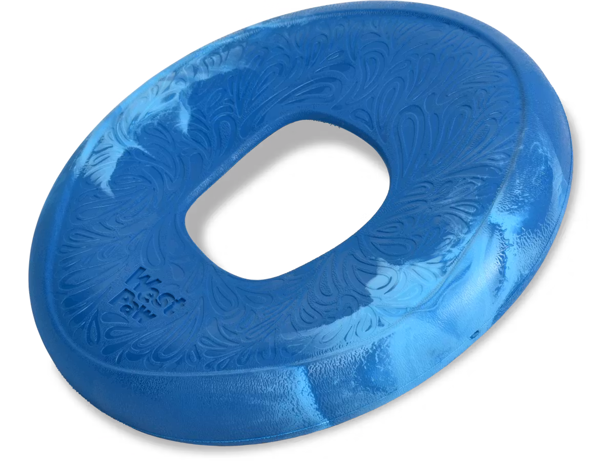 West Paw Sailz® Sea The Change -Zogoflex , Ø22 cm, Surf/Blå