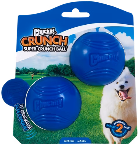 Chuckit Super Crunch Ball 2-pack