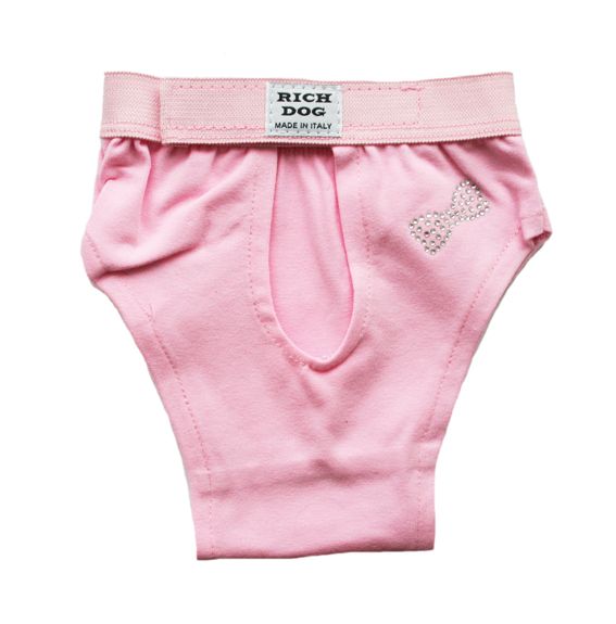 Tikskydd Valentino RichDog stl. 20-45 cm Rosa