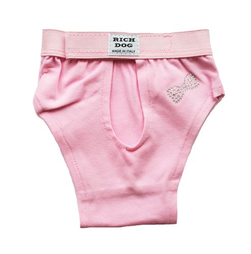 Tikskydd Valentino RichDog stl. 20-45 cm Rosa