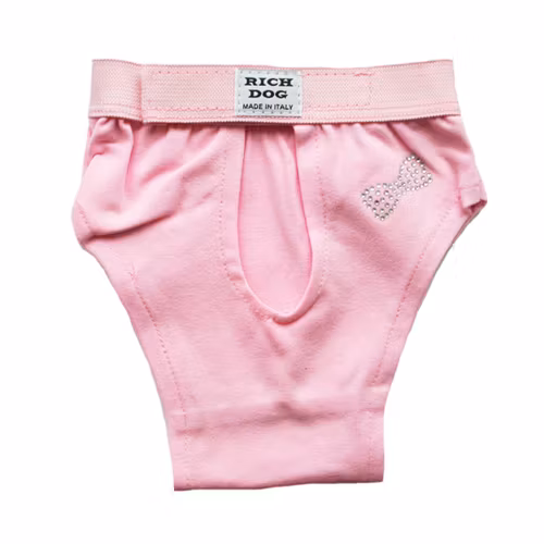 Tikskydd Valentino RichDog stl. 20-45 cm Rosa