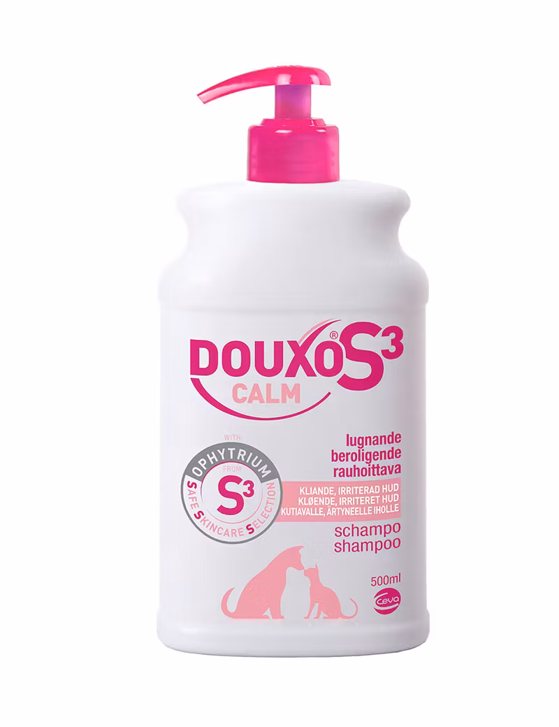 Douxo S3 Calm Schampo - torr och känslig hud 200 ml/500 ml