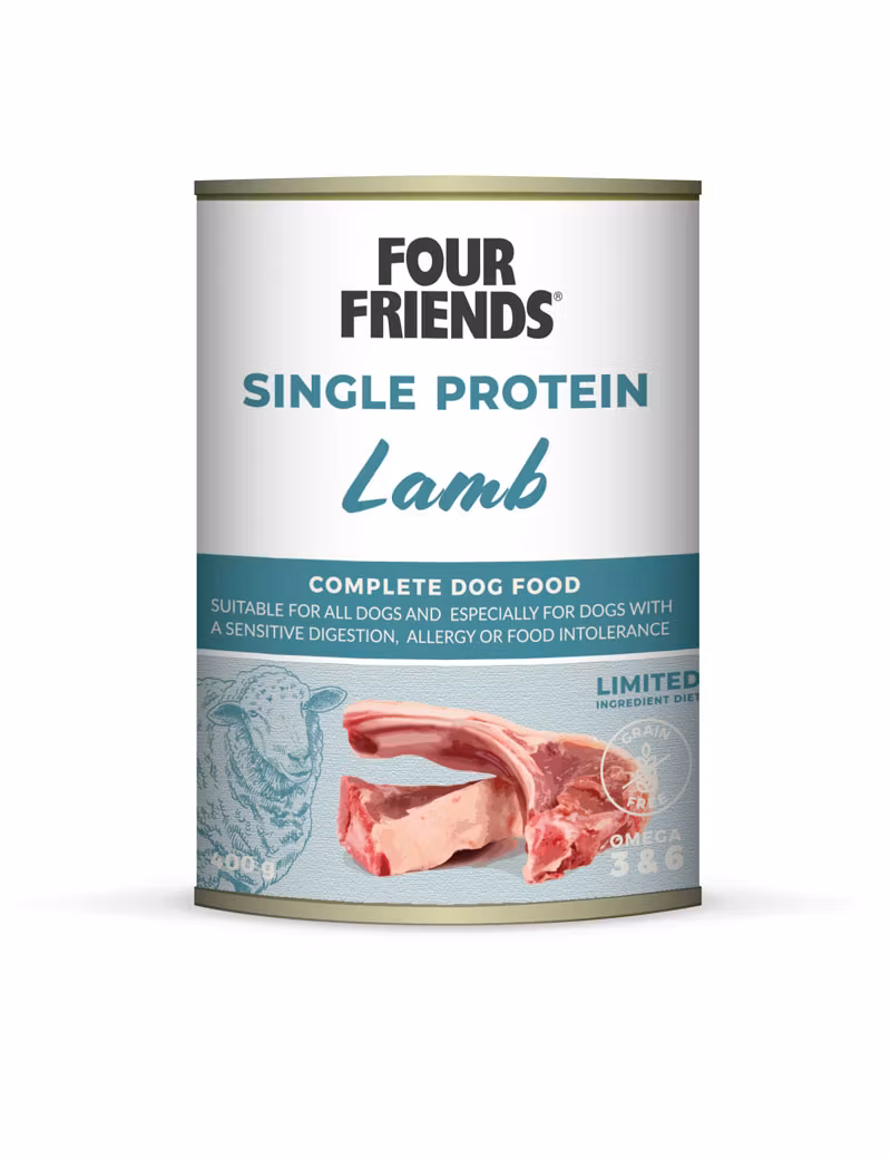 Four Friends Single Protein Lamm 400 g