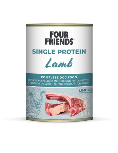 Four Friends Single Protein Lamm 400 g