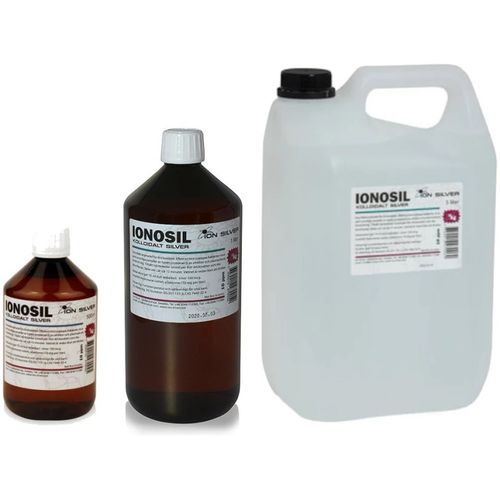 Ionosil Kolloidalt Silver, en vattenreningsprodukt- 500 ml/1000 ml