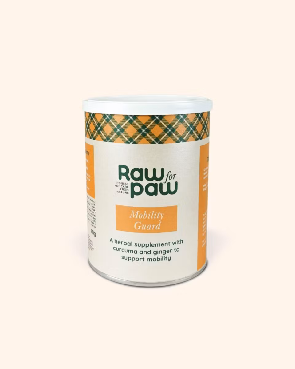 Raw for Paw - Mobility Guard- Naturlig örtmix för välmående leder 150 gr
