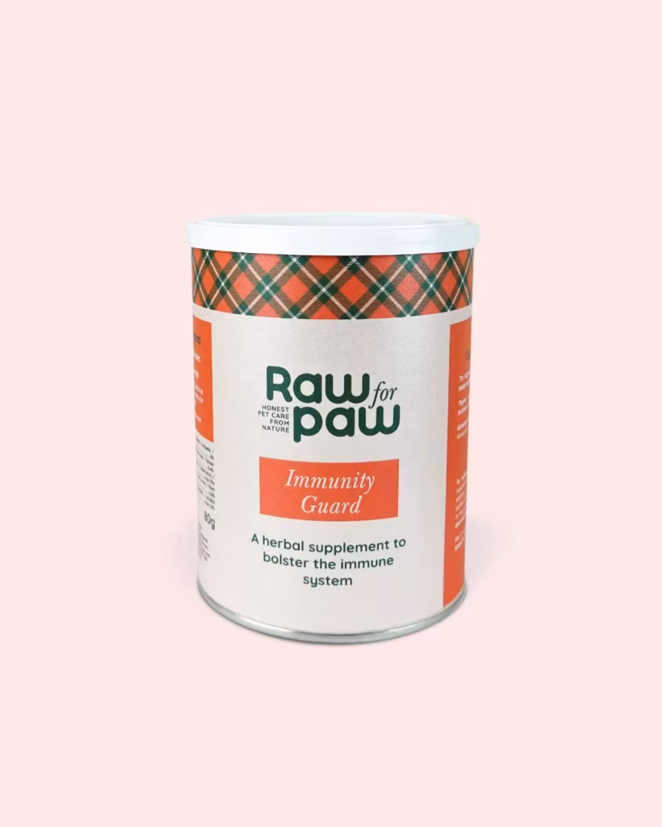 Raw for Paw - Immunity Guard- Naturliga örter som stöttar kroppens funktioner 150 gr