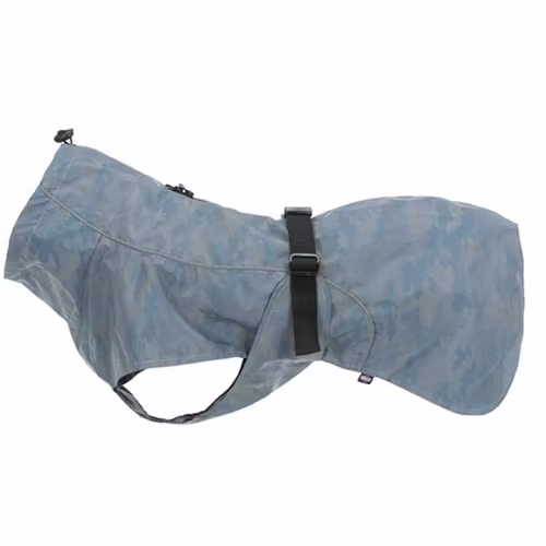 Lunas regntäcke, helt i reflex, silverblå