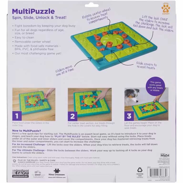 Multipuzzle Nivå 4 Nina Ottosson 37,7 x 37,7 x 4,7 cm