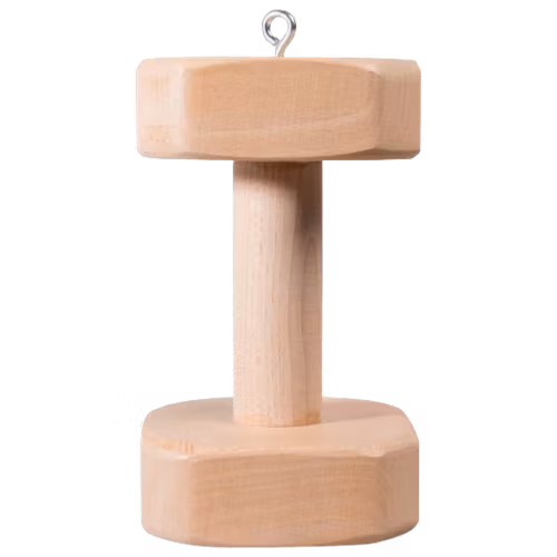 Apportbock i trä med magnet "Raddog" 1 kg
