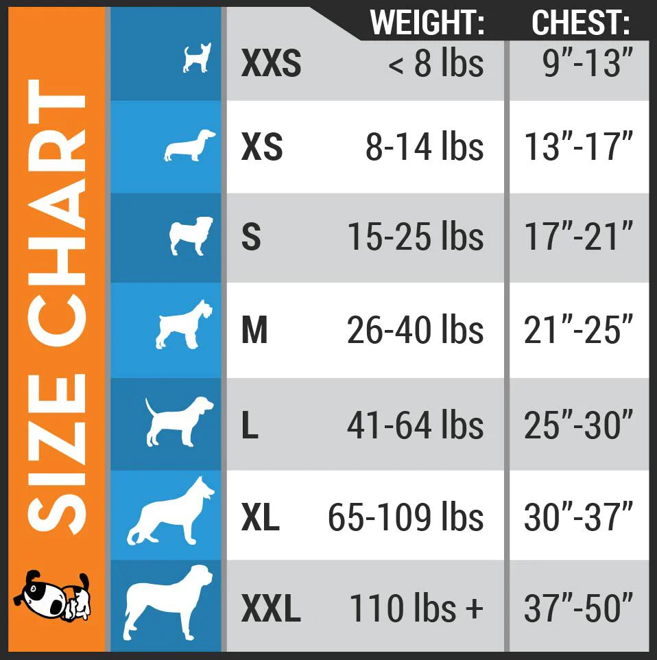 Thundershirt - lugnande väst XS- XL