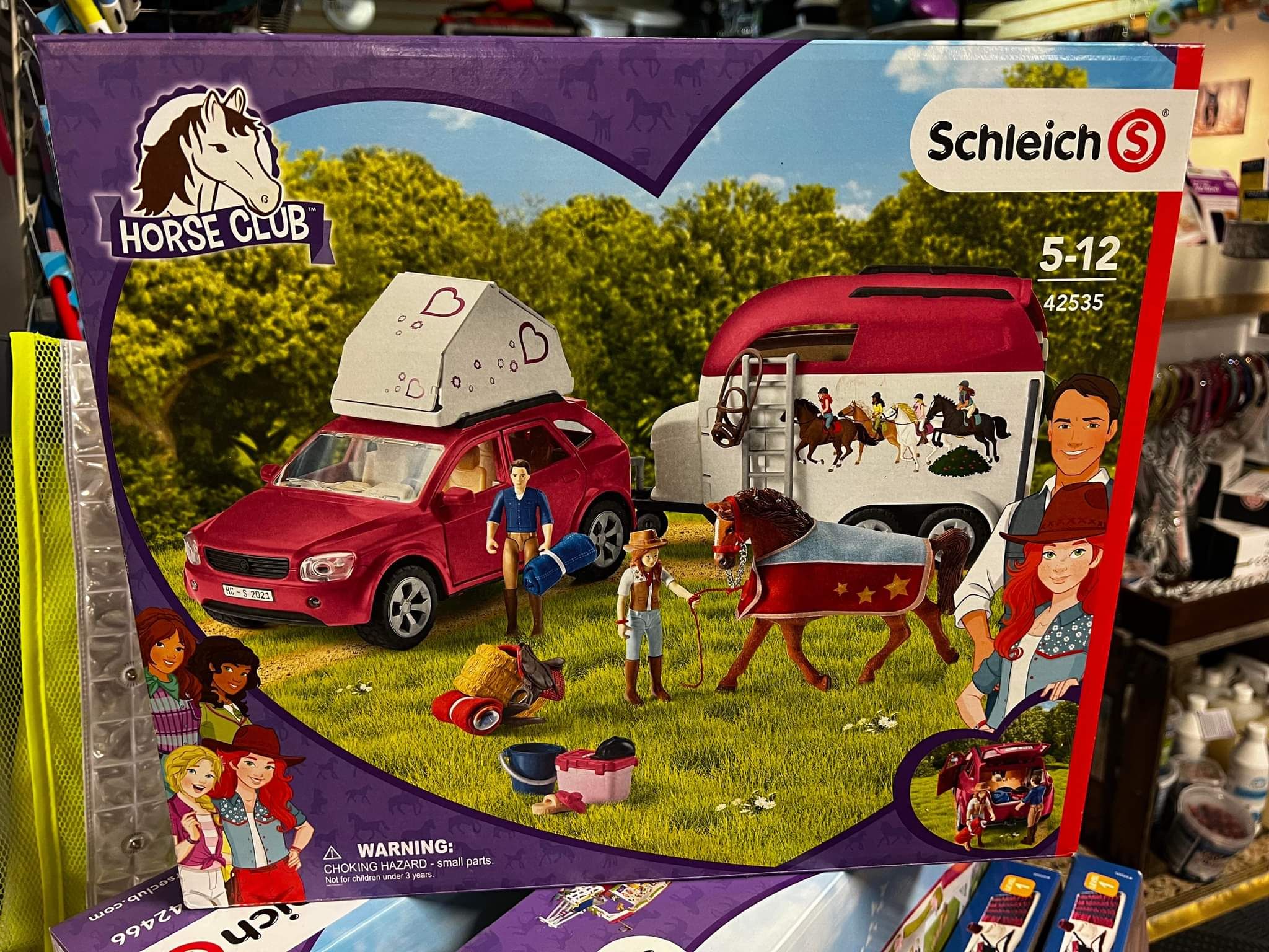 Schleich  Horse Club: "Äventyret med bil och hästtransport"