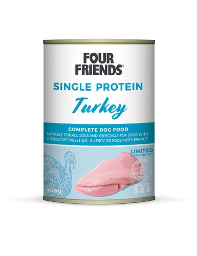 Four Friends Single Protein Turkey 400 g