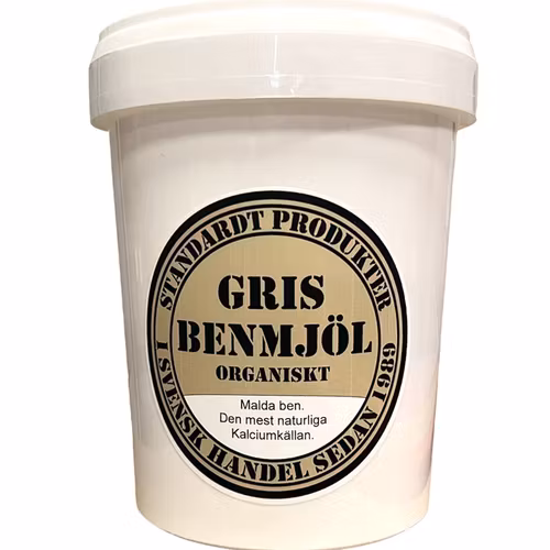 STANDARDT GRISBENMJÖL är ett naturligt kalktillskott