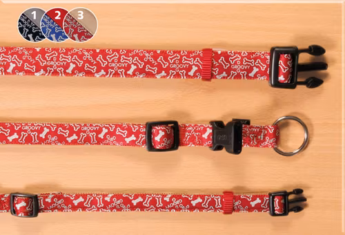 Halsband Softline Reflex Svart/Grå 25/40-65