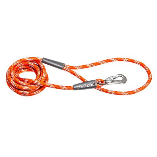 Metizokoppel med reflex 180cm Orange Runt (6mm)