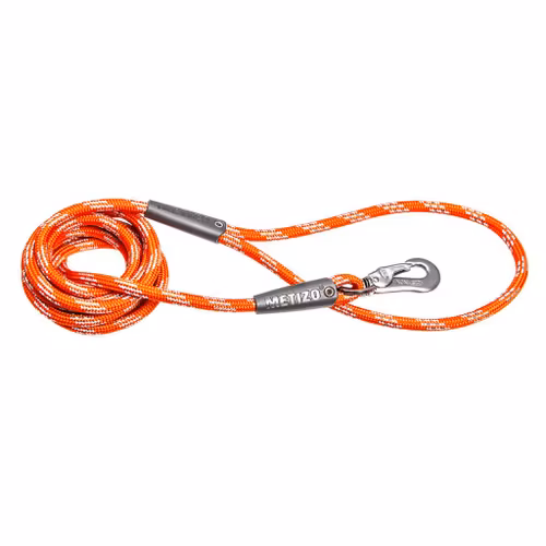 Metizokoppel med reflex 180cm Orange Runt (6mm)
