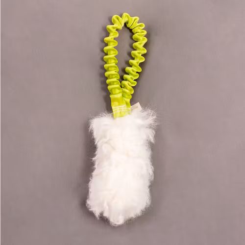 Elastisk fickkampis av fårskinn ca 30 cm