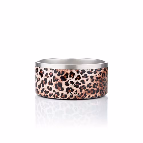 Glacial Termoskål 900ml, rostfri, marmor,rosa el. leopard
