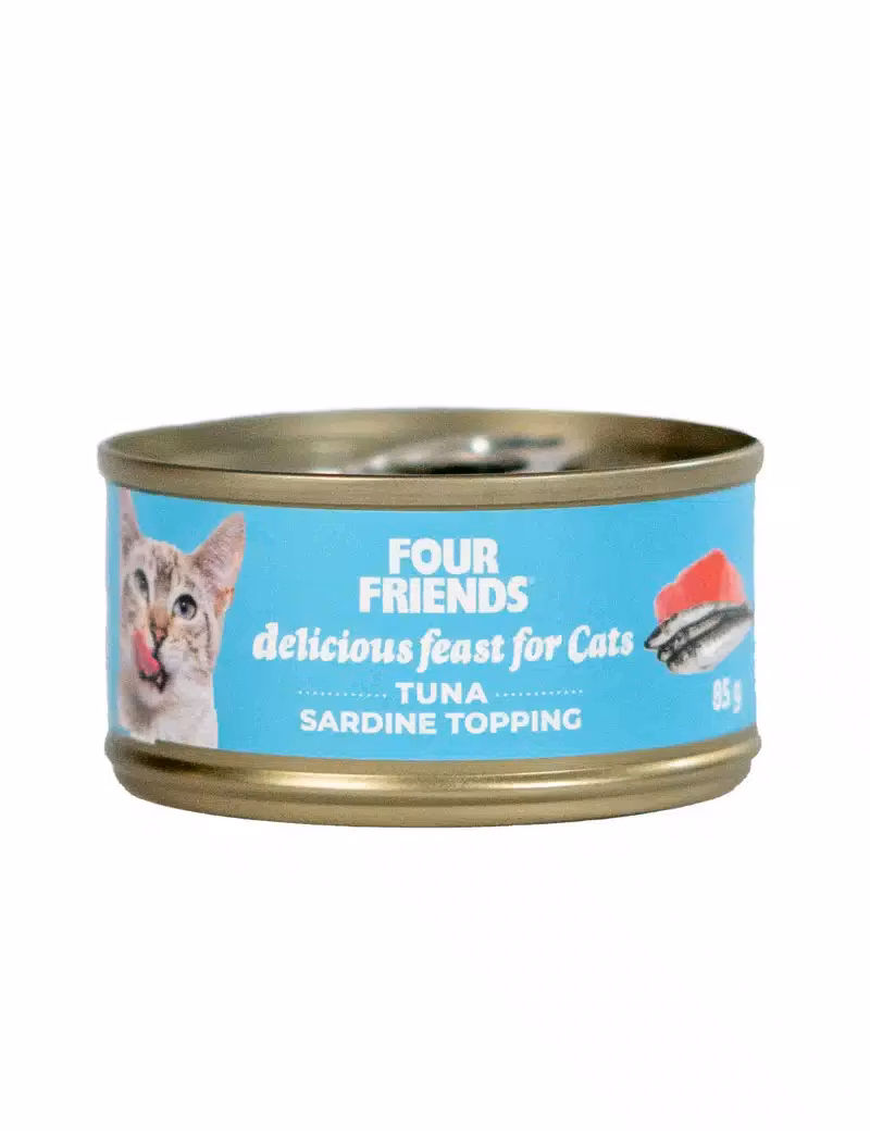 Four Friends Delikatess Mix 6-pack a´ 85 gr- våtfoder