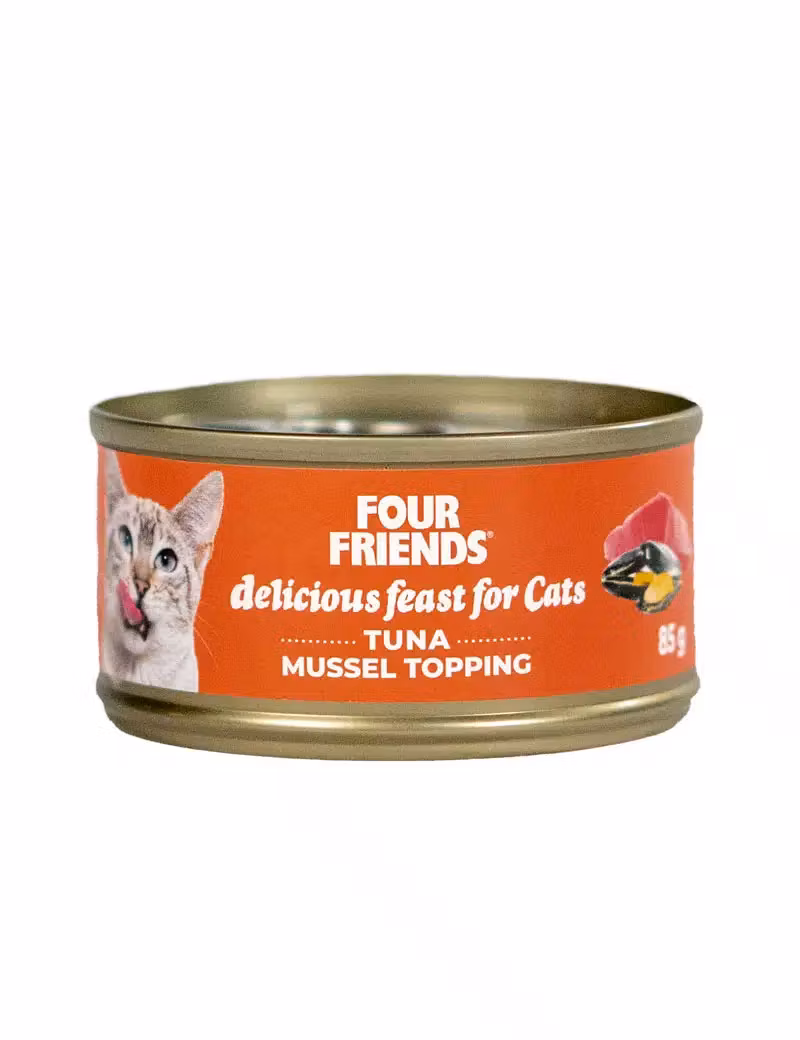 Four Friends Delikatess Mix 6-pack a´ 85 gr- våtfoder