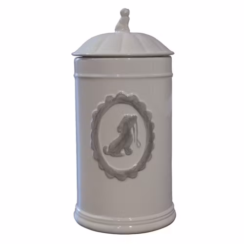 Godisburk Happy House, keramik 11 x 21,5cm