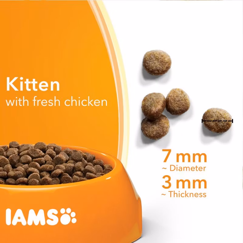 IAMS Cat for Vitality Kitten 1-12 mån. Färsk kyckling 10 kg