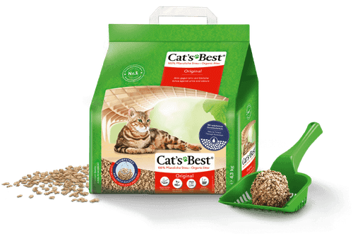 Cat's Best Original- organiskt träfiber 10 L/4,3 kg
