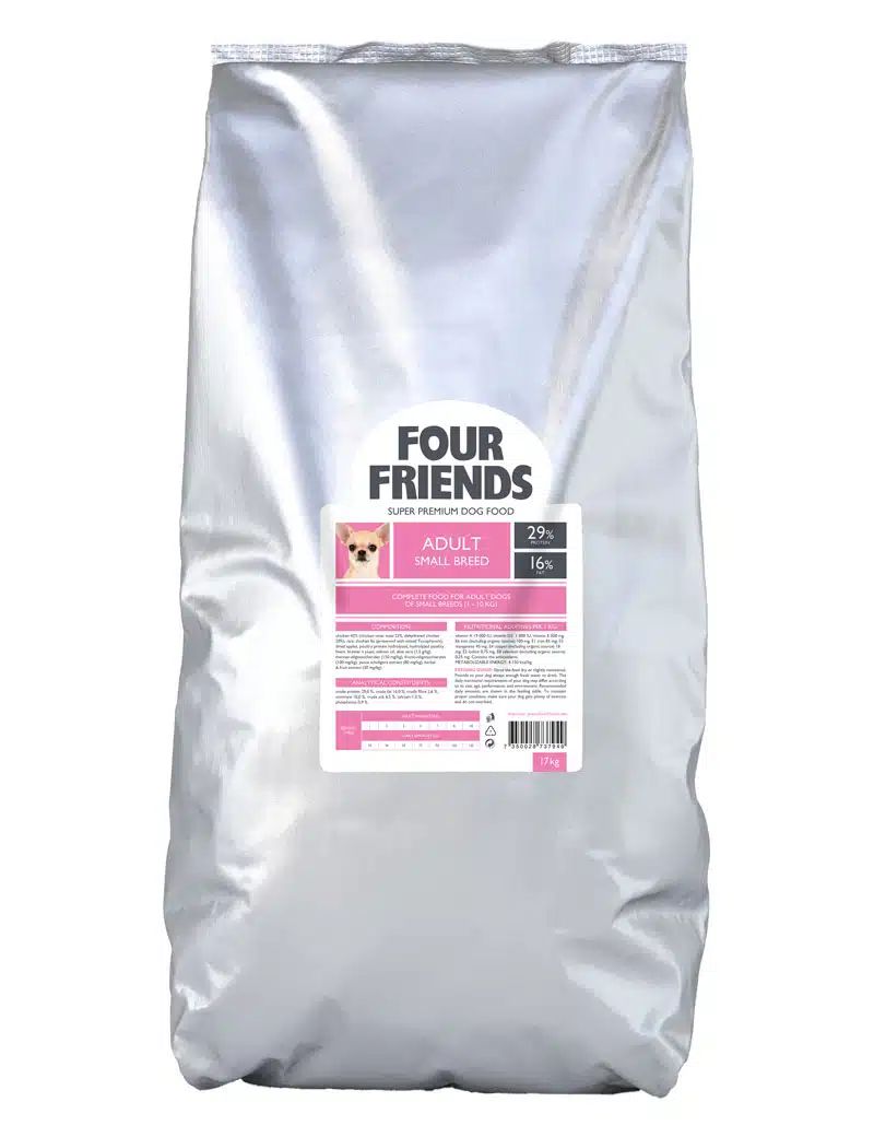 Four Friends Adult Small Breed- små raser (1-10 kg) Kyckling