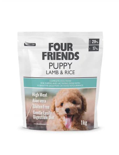 Four Friends Puppy - Lamb & Rice/Lamm & Ris