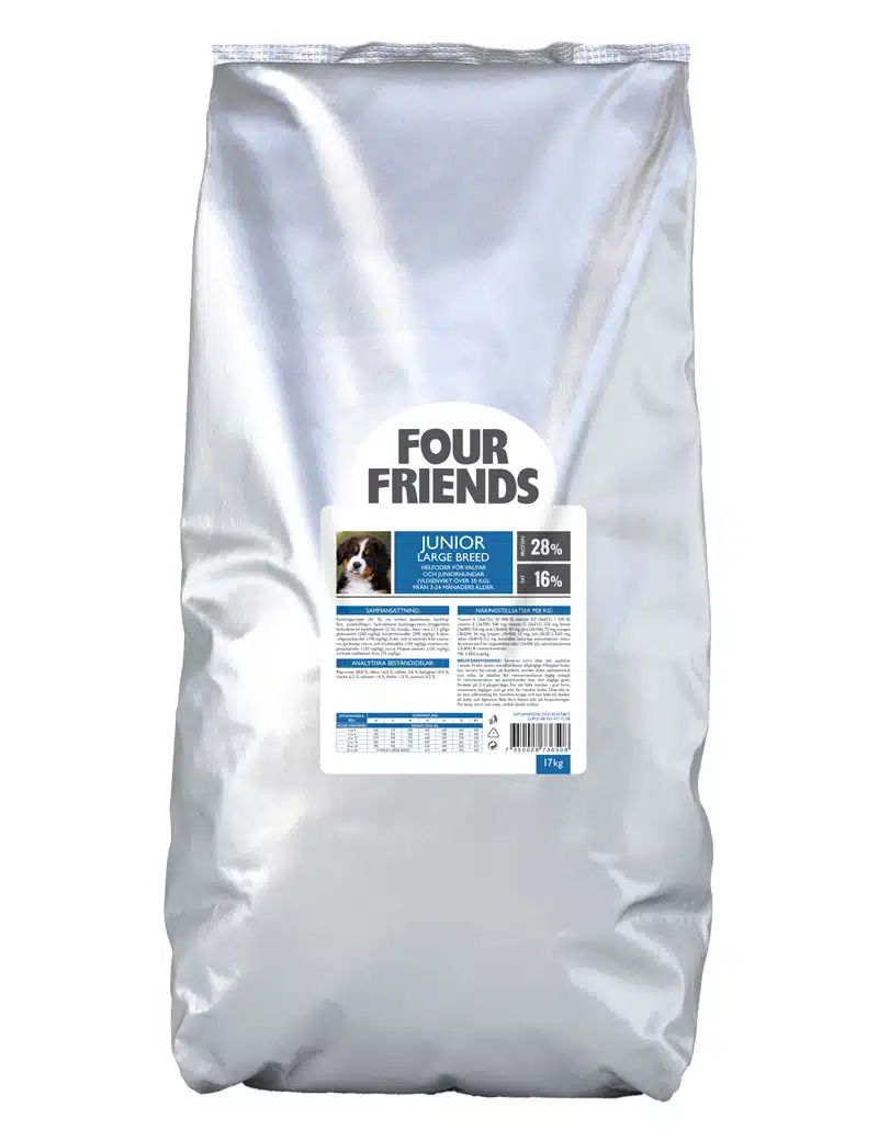 Four Friends Junior Large Breed- kyckling