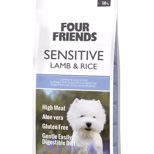 Four Friends Sensitive Lamb & Rice/Lamm & Ris 3kg/12kg/17kg