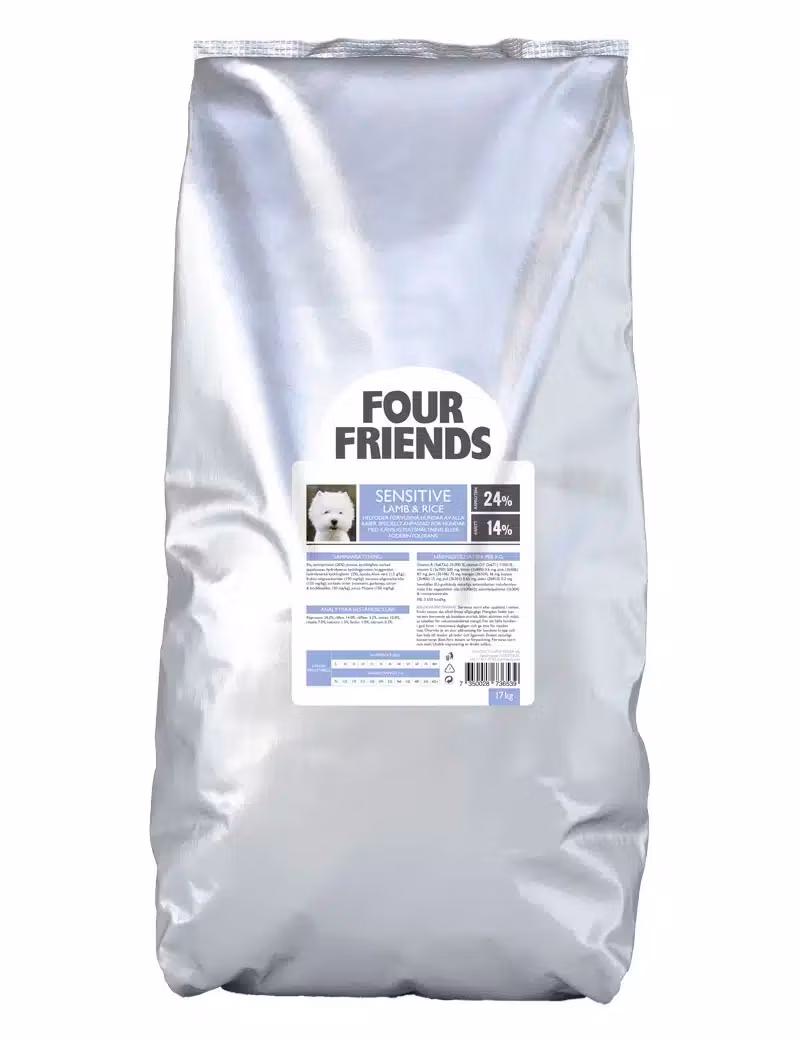 Four Friends Sensitive Lamb & Rice (f.d. Sensi Dog Low Calorie)
